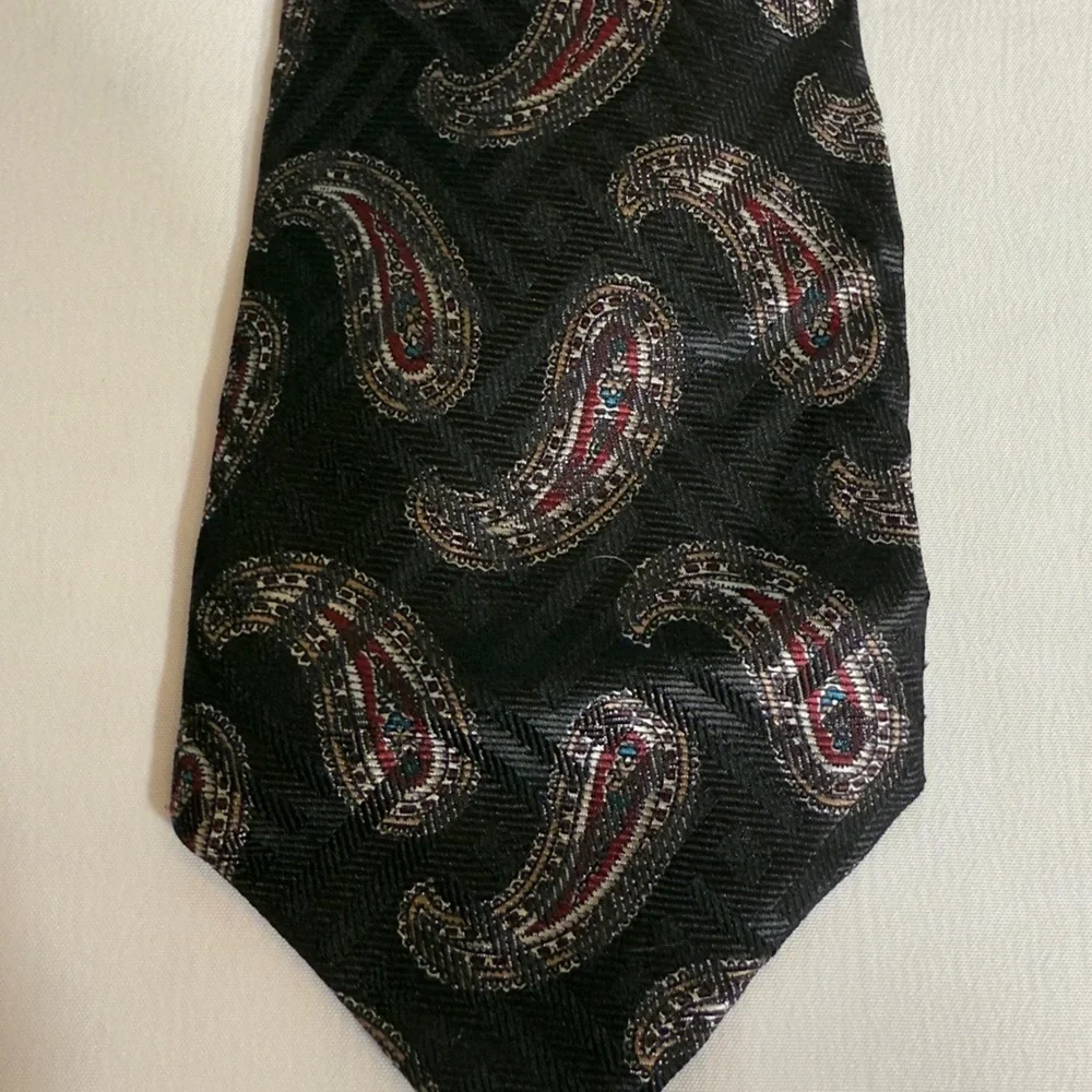 Robert Talbott Best Of Class Men's Silk‎ Paisley Tie Extra Long Tie